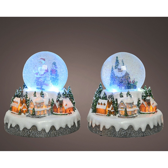 Picture of LED dekors Sniega bumba 19.8x20x18cm B/O