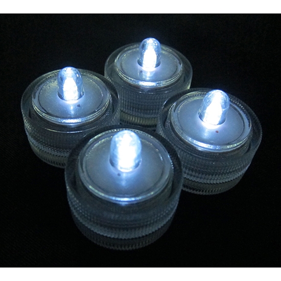 Picture of LED Tējassveces 4gab. auksti baltas ar baterijām