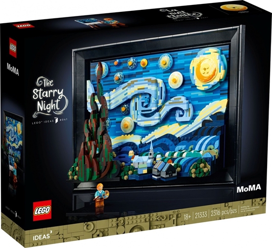 Picture of LEGO 21333 Vincent van Gogh - The Starry Night Constructor