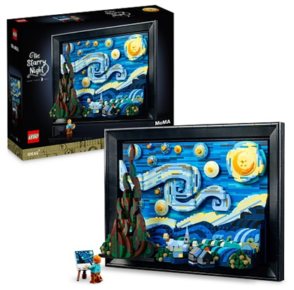 Picture of LEGO 21333 Vincent van Gogh - The Starry Night Constructor