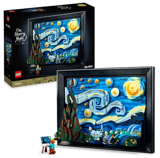 Picture of LEGO 21333 Vincent van Gogh - The Starry Night Constructor
