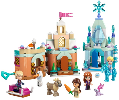 Изображение LEGO Disney Miniaturowy zamek w Arendelle i lodowy paac Elzy (43278)