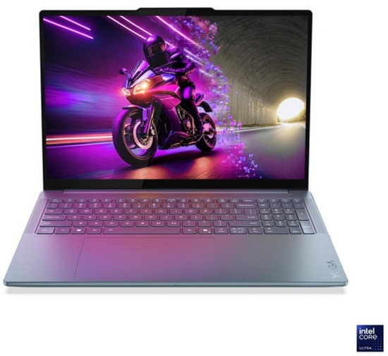 Picture of LENOVO YOGA PRO 9 ULTRA 9 285H/16" 3.2K (3200X2000) OLED, 1600NITS (PEAK) / 1000NITS (TYPICAL) GLOSSY, 100% DCI-P3, 100% ADOBE� RGB, 100% SRGB, 120HZ, EYESAFE�, DOLBY VISION�, DISPLAYHDR� 1000, X-RITE�, PURESIGHT PRO/64GB/2TB SSD/RTX5070_8GB/AI PC/W11P/EN