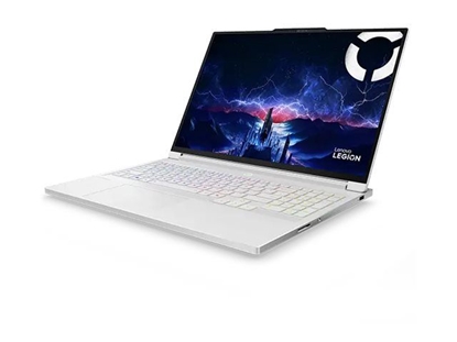 Attēls no Lenovo Legion 7 16IAX10 | Glacier White | 16 " | OLED | WQXGA | 2560 x 1600 pixels | Intel Core Ultra 9 | 275HX | 32 GB | CSODIMM DDR5 | Solid-state drive capacity 2000 GB | NVIDIA GeForce RTX 5070 | GDDR7 | 8 GB | Windows 11 Home | 802.11be | Bluetoot