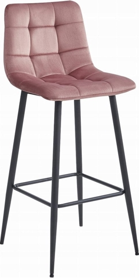 Picture of Leobert Hoker ARCETO - aksamit ciemny ró / nogi czarne x 1