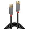 Изображение Lindy 2m USB 3.2 Type A Extension Cable, Anthra Line
