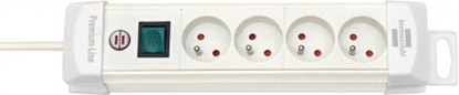 Picture of Listwa zasilajca Brennenstuhl Premium-Line 4 gniazda 1.8 m biaa (1952244100)