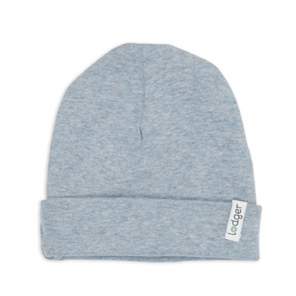 Picture of Lodger Beanie Melange bērnu cepurīte, Blue Fogg, 0-6 mēn.