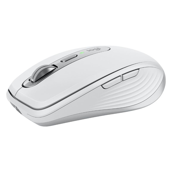 Picture of Logilink  Logitech MX Anywhere 3S Mouse - RF Wireless + Bluetooth, Laser, 8000 DPI, Pale Grey (White)