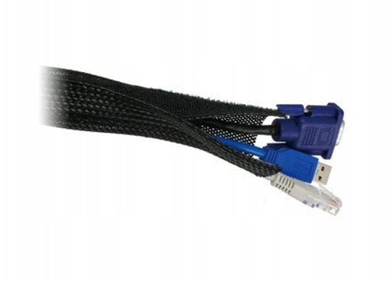 Изображение LogiLink Cable management net, 69x34cm, polyester, black