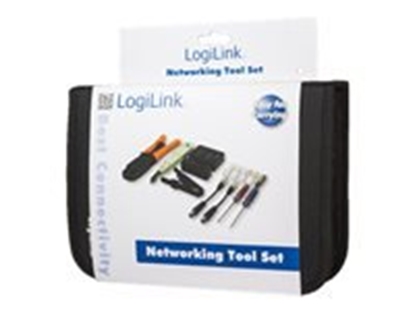 Изображение Logilink Netzwerk Werkzeug Set mit Tasche 6-teilig