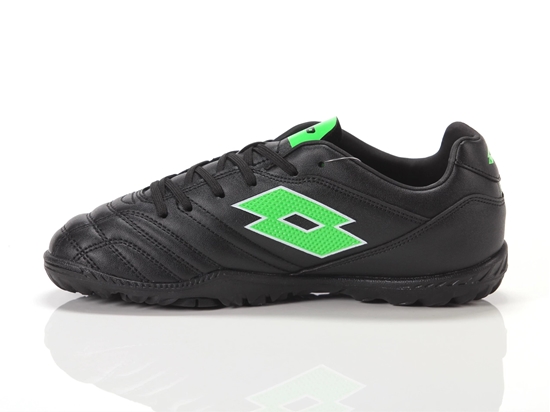 Изображение LOTTO BUTY Stadio 705 TF Junior All Black/Spring Green 34.0