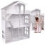 Attēls no LULILO Wooden Three-storey Dollhouse 116cm