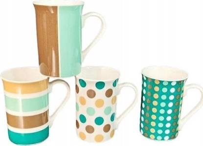 Attēls no Lumarko Kubek Porcelanowy Geo 340ml Mix Wzorów F...