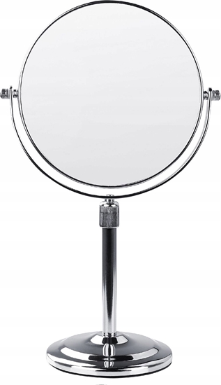 Picture of Lusterko kosmetyczne Beliani Lusterko kosmetyczne ø 20 cm srebrne AVERYON