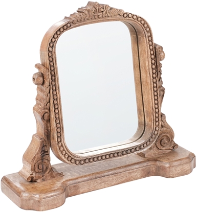 Picture of Lusterko kosmetyczne Lusterko kosmetyczne DISZNA Brzowy