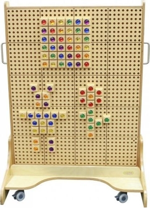 Picture of Masterkidz MASTERKIDZ Drewniana Tablica STEM Wolnostojca