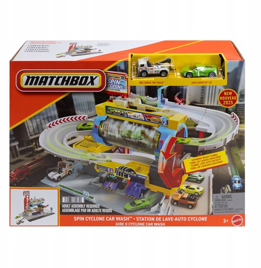 Picture of Mattel Matchbox Myjnia Turbo Cyklon Zestaw JGB68