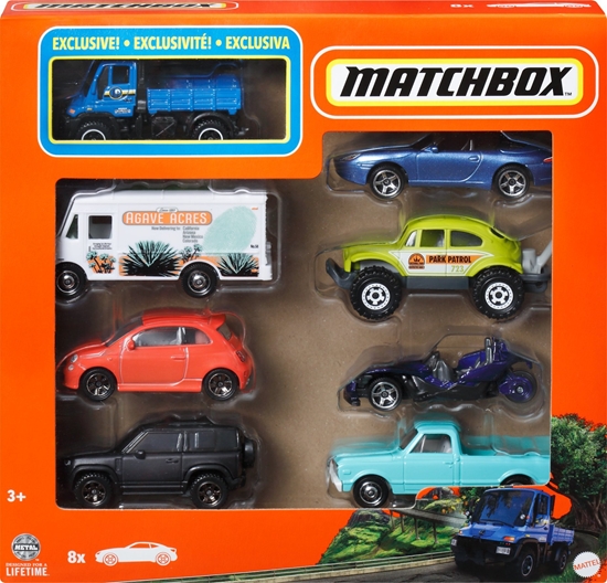 Изображение Mattel MB SAMOCHODZIK 8-PAK HVR81 MIX WB6