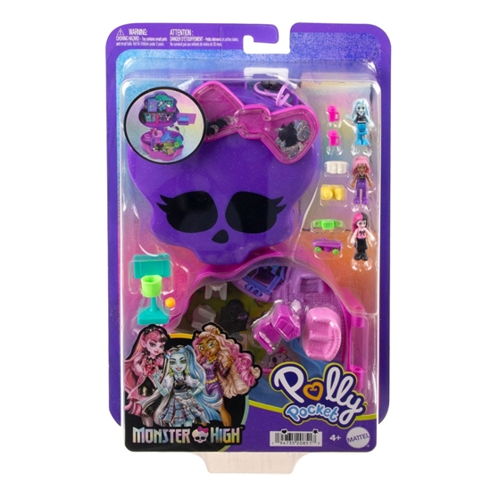 Изображение Mattel Polly Pocket Monster High Zestaw Kompaktowy (HVV58)