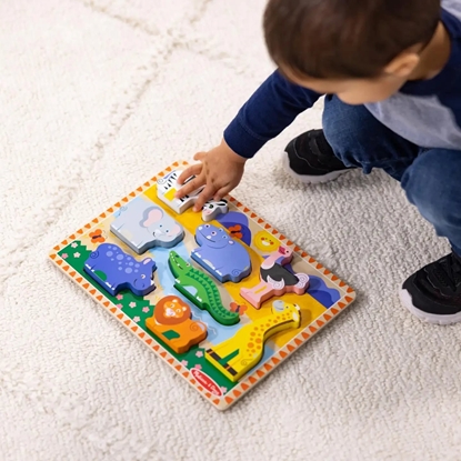 Изображение MELISSA & DOUG Safari Chunky Puzzle