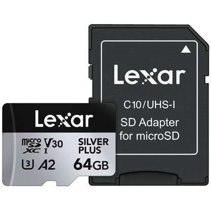 Picture of MEMORY MICRO SDXC 64GB UHS-I/LMSSIPL064G-BNANG LEXAR