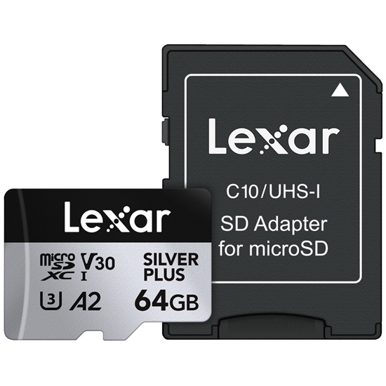Picture of MEMORY MICRO SDXC 64GB UHS-I/LMSSIPL064G-BNANG LEXAR