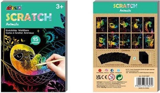 Picture of MGA Mini wydrapywanki - Zwierzta