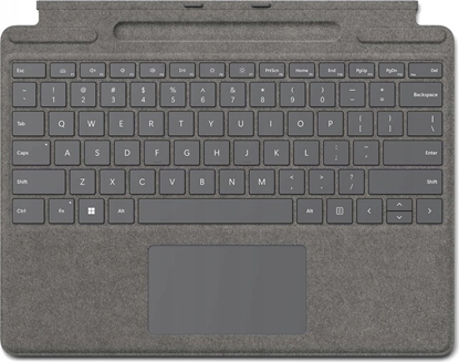Attēls no Microsoft Microsoft Surface Type Cover Pro 11 Eng Intl platynowy