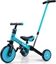 Attēls no Milly Mally Rowerek Ride On - Bike 4w1 OPTIMUS PLUS Blue
