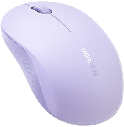 Изображение Mysz bezprzewodowa wielotrybowa Ugreen M331, Bluetooth 5.4 (fioletowa)