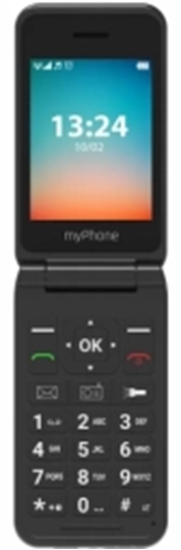Picture of Mobilais tālrunis myPhone Flip LTE Black