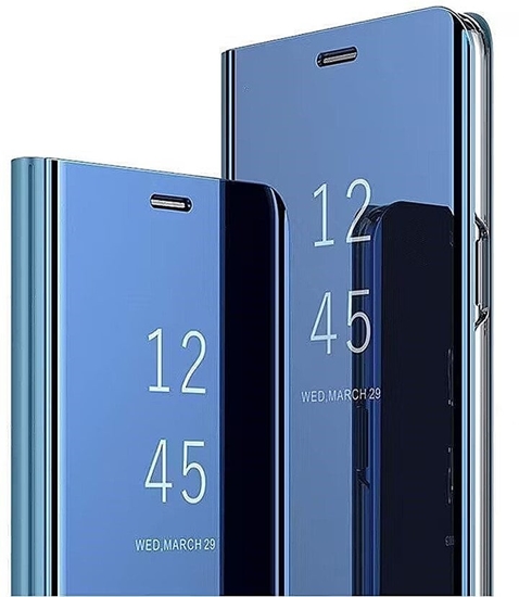 Picture of Mocco Clear View Cover Case For Samsung Galaxy A42 5G Blue