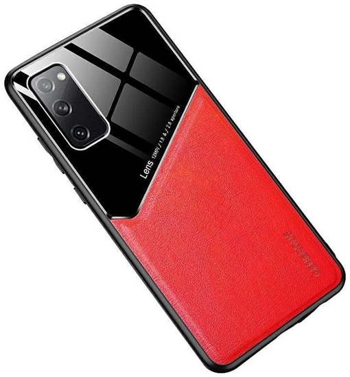 Picture of Mocco Lens Leather Back Case for Apple iPhone 11 Pro Max Red
