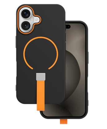 Attēls no Mocco Loop Thin MagSafe Case for Apple iPhone 16 Pro Max