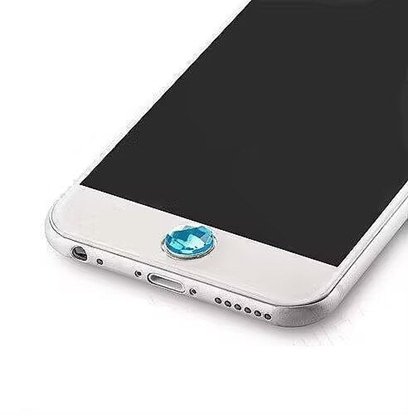 Attēls no Mocco Universal Home Button Sticker Decoration Apple iPhone / iPad Blue