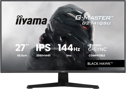 Изображение Monitor iiyama G-Master G2741QSU-B1 Black Hawk