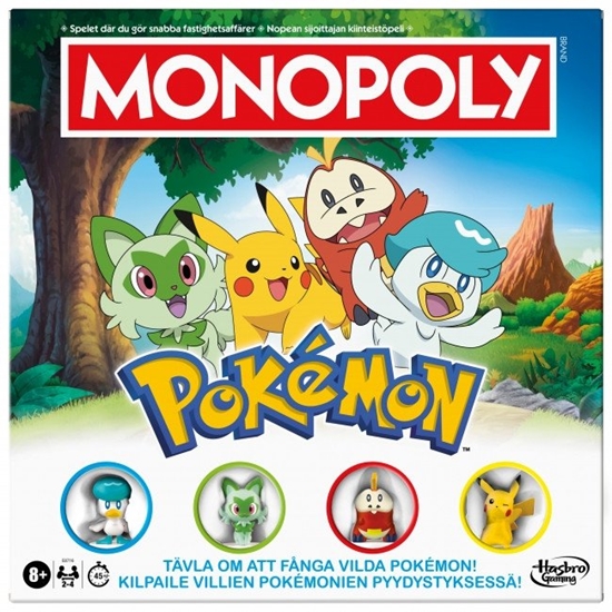Picture of MONOPOLY boardgame Pokemon FI/SWE