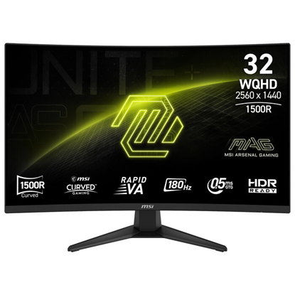 Attēls no MSI MAG 321CQF E18 IPS LED WQHD Monitor 31.5"