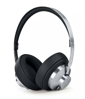 Attēls no Muse Stereo Headphones | M-298 SBL | Bluetooth | ANC | Black/Silver