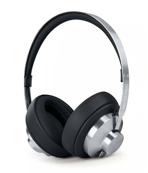 Изображение Muse Stereo Headphones | M-298 SBL | Bluetooth | ANC | Black/Silver