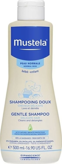 Изображение Mustela  Mustela Baby Gentle Shampoo for Babies 500 ml