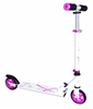 Picture of Muuwmi Aluminium Scooter skrejritenis 125 mm, balts/rozā