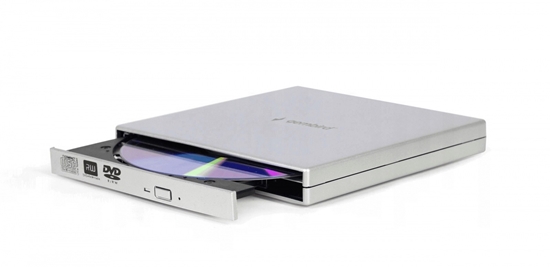 Picture of Ārējais diskdzinis Gembird Silver USB 2 CD DVD