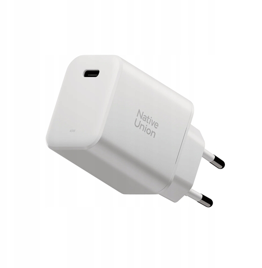 Picture of Native Union Fast GaN Charger - adowarka 45W PD, 1x USB-C (white)