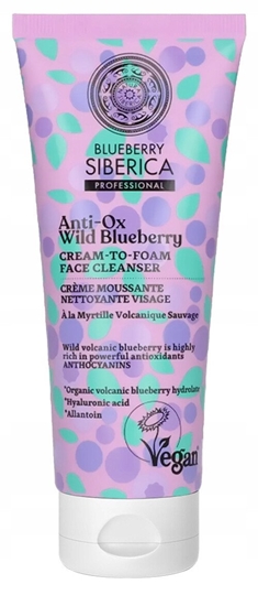 Picture of NATURA SIBERICA_Blueberry Siberica Anti-Ox krem-pianka oczyszczajca do twarzy 75ml