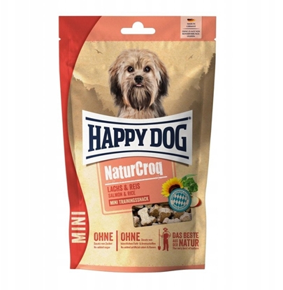 Picture of NaturCroq Mini Snack Lachs, przysmak, dla psów, oso i ry, 100g