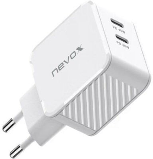 Picture of nevox 45W Dual USB-C PD Ladegerät GaN weiß