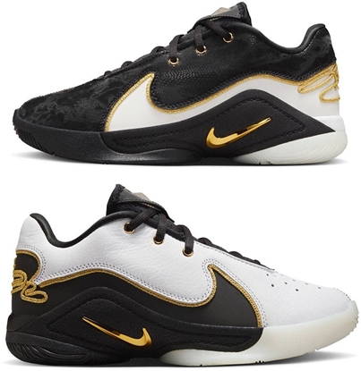 Attēls no Nike Buty Lebron XXII BHM GS r. 37 1/2 czarno-biae