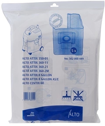 Изображение Nilfisk filterposer 5stk/pak - For attix3